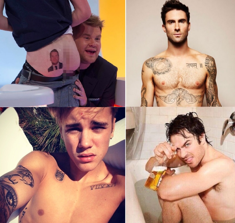 Niall Horan, Ian Somerhalder, Justin Bieber, Adam Levine, sem camisa, gatos Niall Horan, Ian Somerhalder, Justin Bieber, Adam Levine, sem camisa, gatos